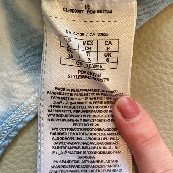 90s GUESS tie dye bodysuit - Picture 2 of 6